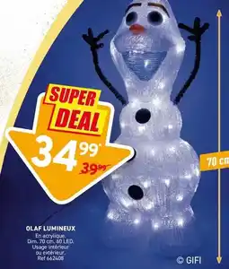 Trafic Olaf lumineux offre