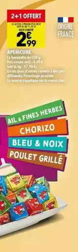 Supeco Bleu & noix poulet grille offre