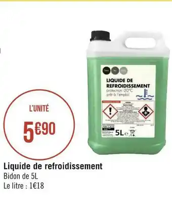 Géant Casino Liquide de refroidissement offre
