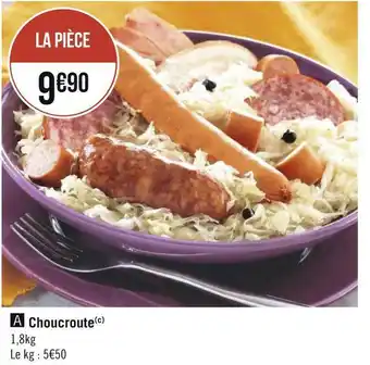 Géant Casino Choucroute offre