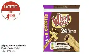 Whaou crêpes chocolat
