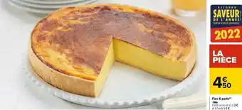 Carrefour Flan 6 parts offre