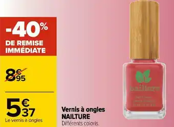 Nailture vernis Ă ongles