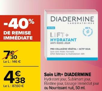 Diadermine soin lift+