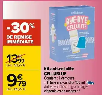 Cellublue kit anti-cellulite