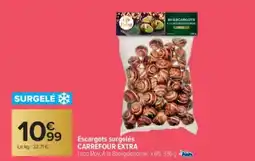 Carrefour Market CARREFOUR EXTRA Escargots surgelés offre