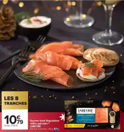 Carrefour Market LABEYRIE Saumon fumé Dégustation «<Offre spéciale»> offre