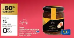 Carrefour Market CARREFOUR SELECTION Confit offre