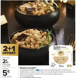 Carrefour Market Risotto à la truffe offre