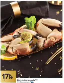 Carrefour Market Pince de tourteau cuite offre