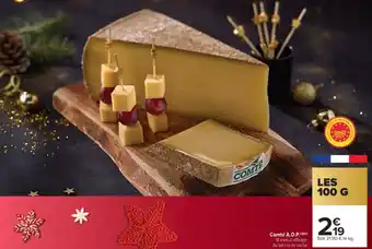 Carrefour Market Comté A.O.P. offre