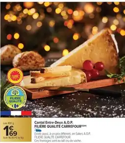 Carrefour Market FILIÈRE QUALITÉ CARREFOUR Cantal Entre-Deux A.O.P. offre