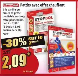 Norma PHARMADOCT Patchs avec effet chauffant offre