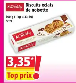 Norma KAMBLY Biscuits éclats de noisette offre