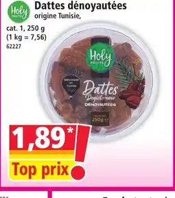 Norma HOLY Dattes dénoyautées offre