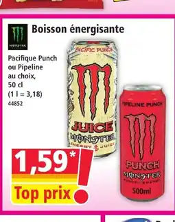 Norma MONSTER Boisson énergisante offre