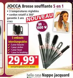 Norma JOCCA Brosse soufflante 5 en 1 offre