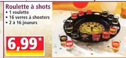 Norma Roulette à shots offre