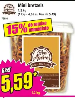 Norma BON APÉRO Mini bretzels offre