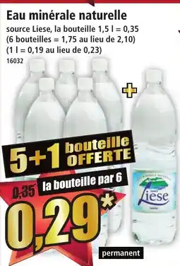 Norma Eau minérale naturelle offre