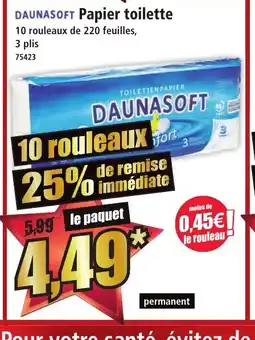 Norma DAUNASOFT Papier toilette offre