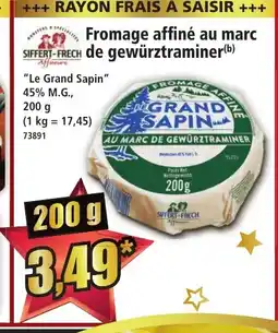 Norma SIFFERT-FRECH Fromage affiné au marc de gewürztraminer offre