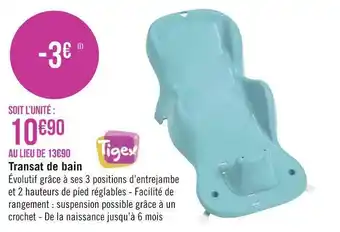 Tigex transat de bain