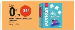 E.Leclerc Express ERSTEIN Sucre en petits morceaux offre