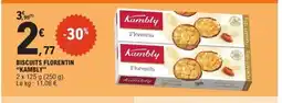 E.Leclerc Express KAMBLY Biscuits florentin offre