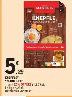 E.Leclerc Express SCHNEIDER Knepfle offre