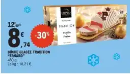 E.Leclerc Express ERHARD Bûche glacée tradition offre
