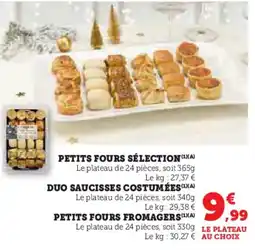 U Express Petits fours sélection offre