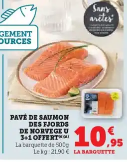 U Express Pavé de saumon des fjords de norvege u offre