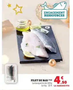 U Express Filet de bar offre