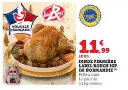 U Express Dinde fermière label rouge igp de normandie offre