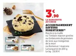 U Express Accompagnement saveurs forestieres offre