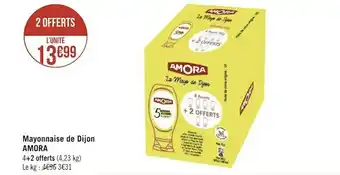 Géant Casino Amora mayonnaise de dijon offre