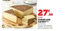 U Express Tomme aux fleurs offre