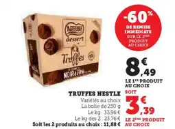 U Express Truffes nestle offre