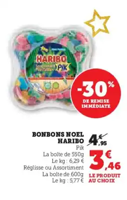 U Express HARIBO Bonbons noel offre