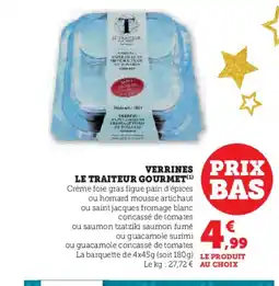 U Express LE TRAITEUR GOURMET Verrines offre
