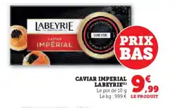 U Express LABEYRIE Cavier imperial offre