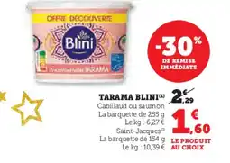 U Express BLINI Tarama offre