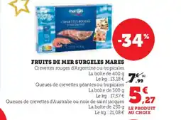 U Express MARES Fruits de mer surgeles offre