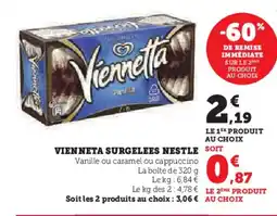 U Express VIENNETA Surgeles nestle offre