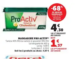 U Express PRO ACTIV Margarin offre