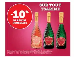 U Express TSARINE Sur tout offre