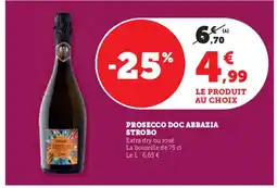 U Express Prosecco doc abbazia strobo offre