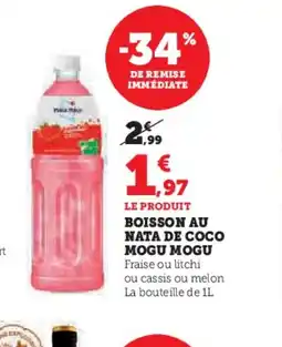 U Express MOGU MOGU Boisson au nata de coco offre