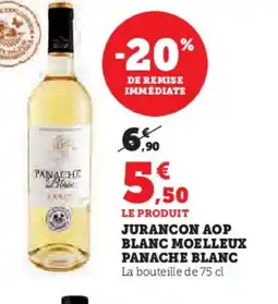 U Express Jurancon aop blanc moelleux panache blanc offre